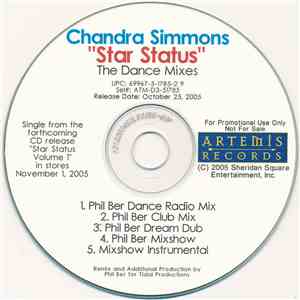 Chandra Simmons - Star Status: The Dance Mixes download free