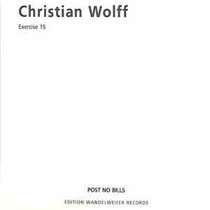 Christian Wolff - Post No Bills  - Exercise 15 download free