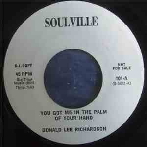 Donald Lee Richardson - You Got Me In The Palm Of Your Hand download free
