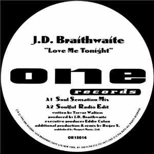 J.D. Braithwaite - Love Me Tonight download free