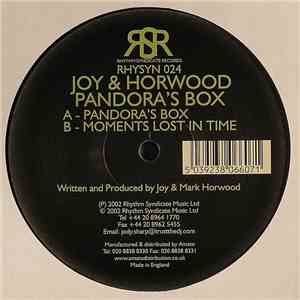 Joy & Horwood - Pandora's Box download free