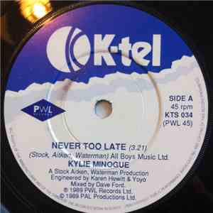 Kylie Minogue - Never Too Late download free