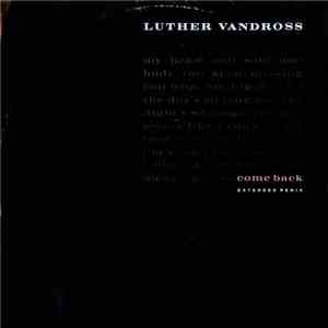 Luther Vandross - Come Back download free