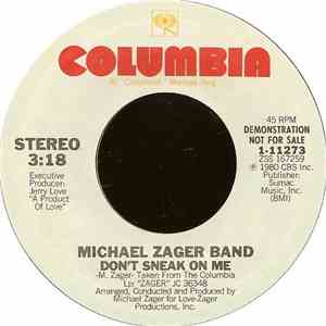 Michael Zager Band - Don't Sneak On Me download free