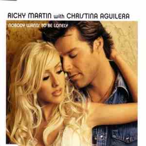 Ricky Martin With Christina Aguilera - Nobody Wants To Be Lonely download free