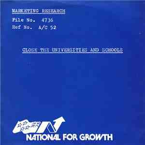 The National Party - Close The Universities And Schools download free