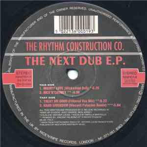 The Rhythm Construction Co. - The Next Dub E.P. download free